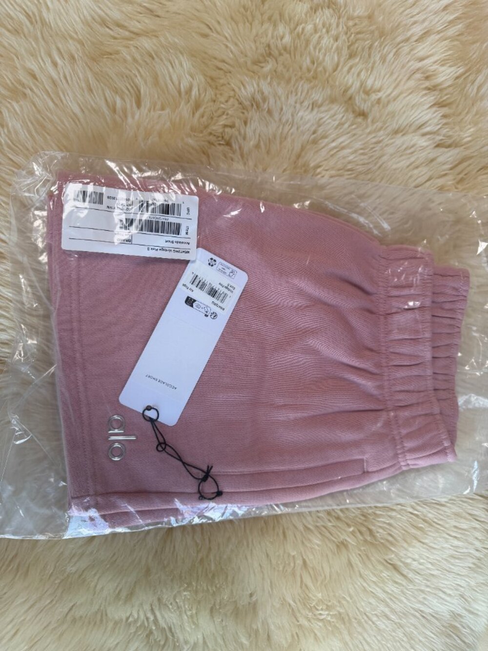 NWT Alo Yoga Accolade Pullover Sweatshirt Vintage Pink - Back to School Must Hav - Picture 4 of 6